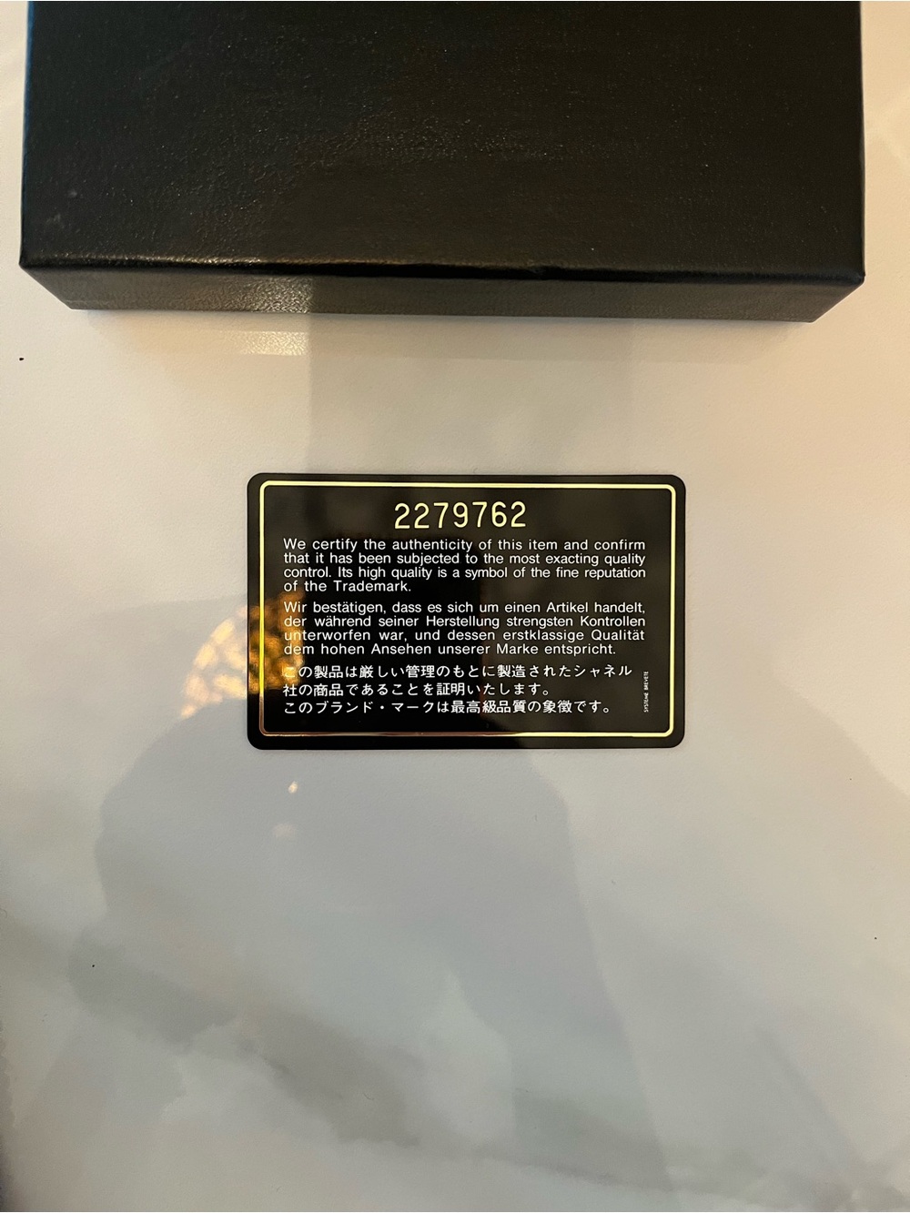 CHANEL Leather Wallet with Authentication Card and Box - Picture 4 of 11